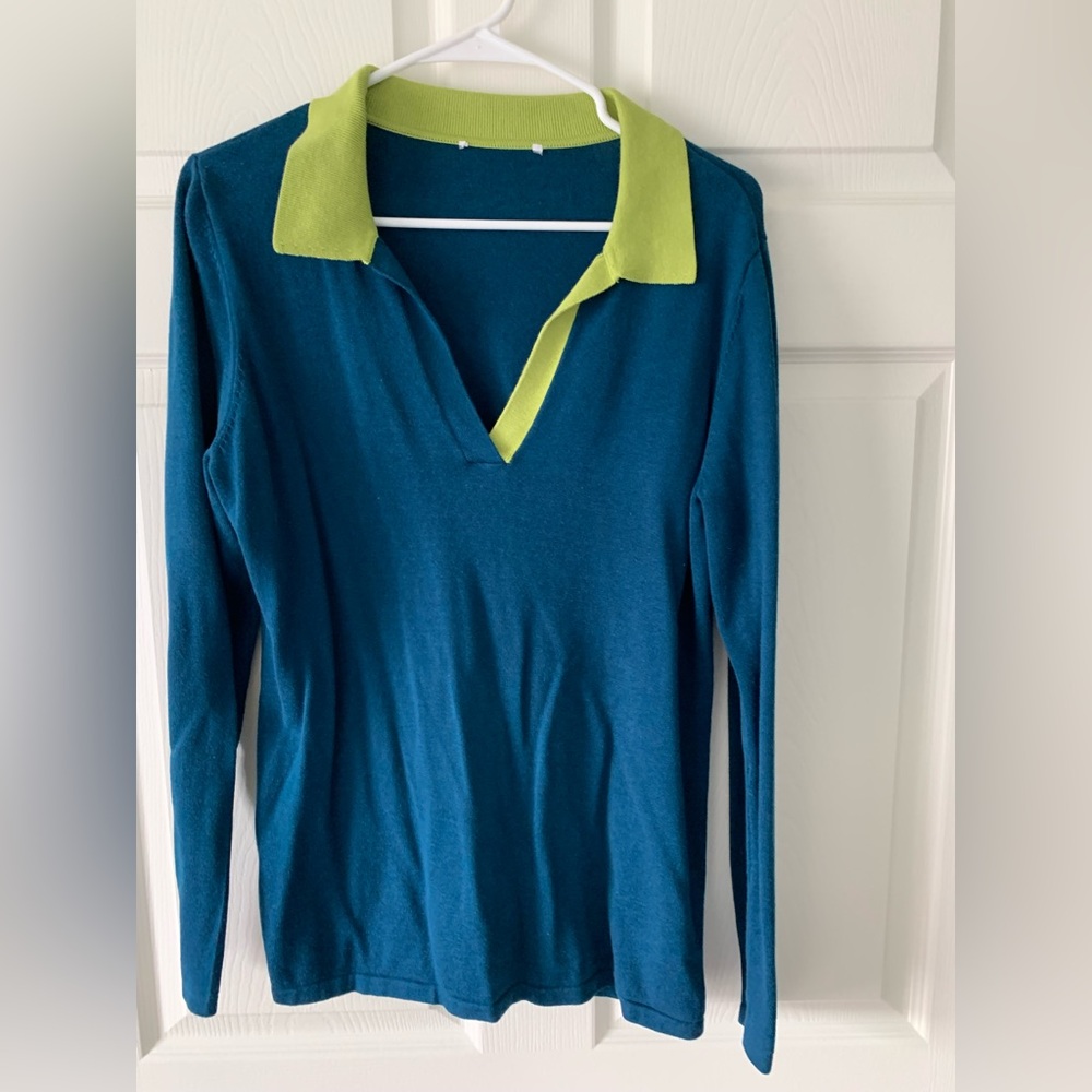 Teal Sweater